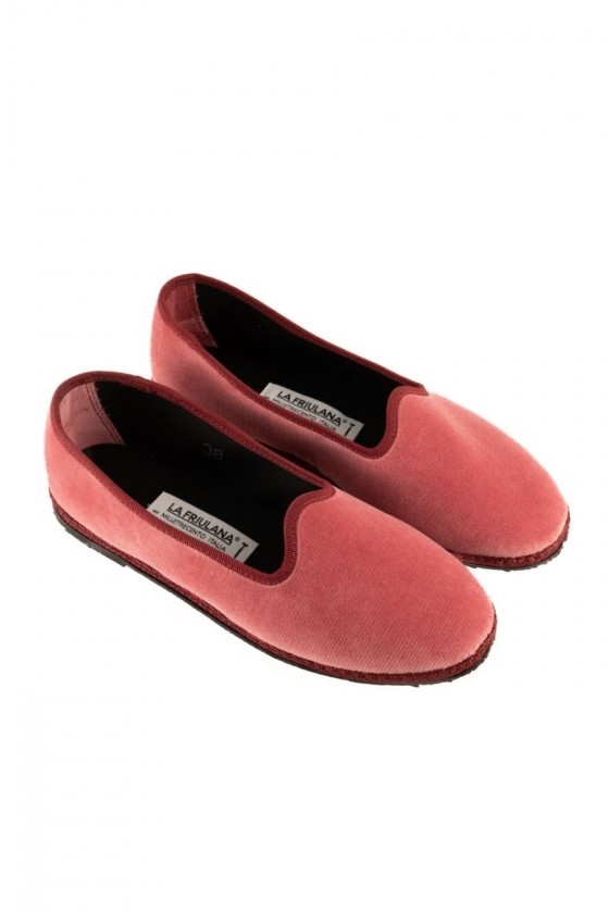 Coral Pink Friulane Shoes