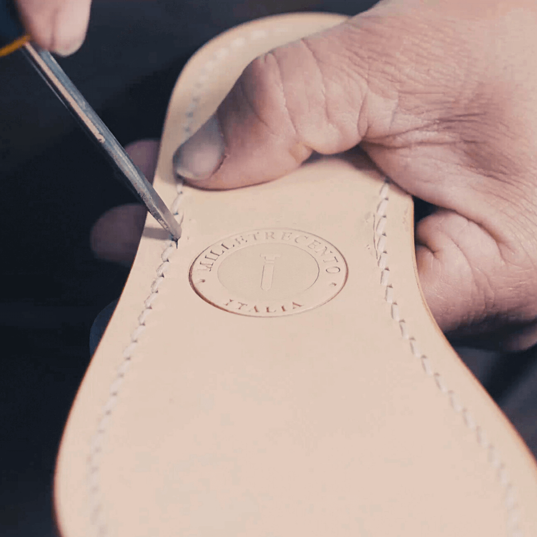 Sandali artigianali Milletrecento italia